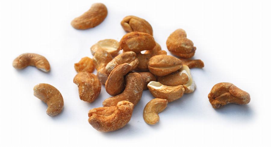 Bio Cashews, getrocknet und gesalzen