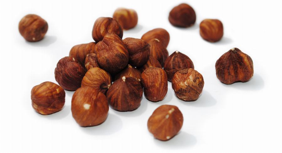 Organic Hazelnuts, whole, brown