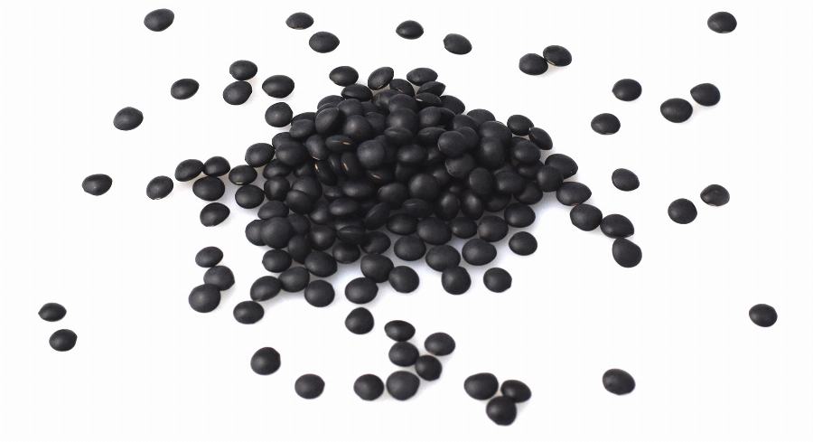 Organic Lentils, black, 