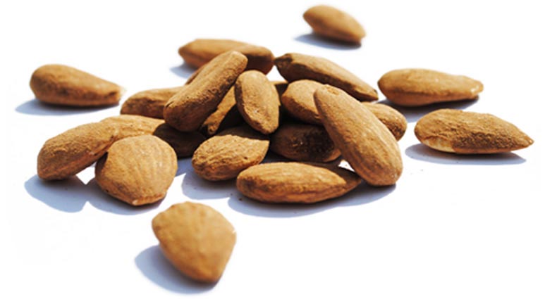 Organic Almonds, whole, brown