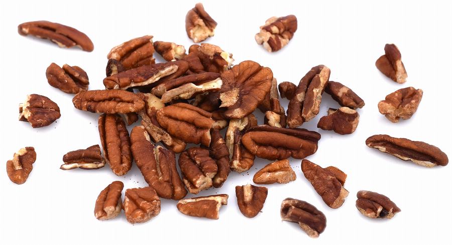 Organic Pecan nuts, broken, large